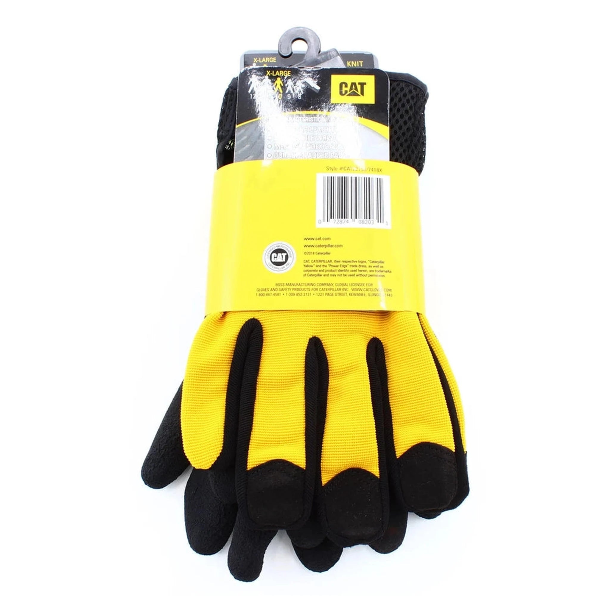 Pack 2 Paires Gants CAT – Latex & Renforcés Work Gloves